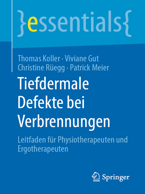 Title details for Tiefdermale Defekte bei Verbrennungen by Thomas Koller - Available